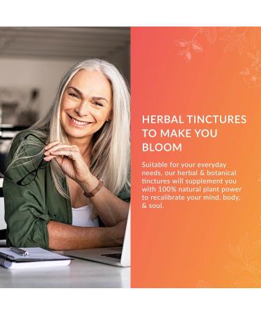 Menopause Support Herbal Drops - Natural Calm Blend for Relief - Red Clover, Sage & Passionflower Extracts - Blooming Blends Menocalm Drops 30ml - Buy Online on GoSupps.com