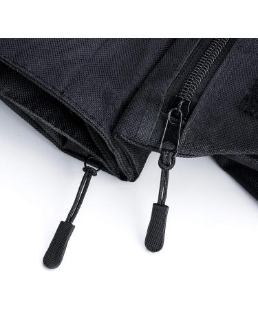 DONQL 30-Piece Black Zipper Handle Replacement Pulls - Nylon Zipper Loops for Clothing Backpacks & Outdoor Sports - Buy Online on GoSupps.com