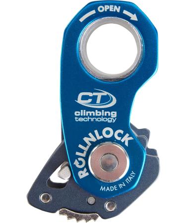 Climbing Technology Rollnlock Unisex-Adult - Anthracite/Electric Blue Lock | One Size | International Shipping Available - Buy Online on GoSupps.com