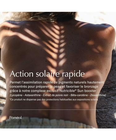 POM OL Sun Express Food Supplement - Sun Express 15 Days 4 Pigments Beta Carotene Vitamins A C E and D3 Copper Astaxanthin - Buy Online on GoSupps.com