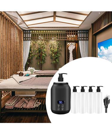 Portable Electric Oil Warmer for Massage - Black | International Shipping Available - Buy Online on GoSupps.com