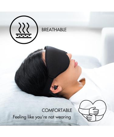 KCAREPRO Silk Sleep Mask Eye Mask Sleeping Aid Holiday Essentials Festival Essentials Travel Accessory Migraine Relief (Comes with Specialist E-Book) - Buy Online on GoSupps.com