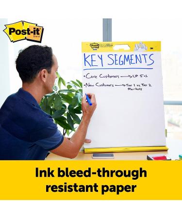 Post-it Super Sticky Portable Tabletop Easel Pad 20x23 Inches - 2 Pads for Virtual Teachers & Students - Buy Online on GoSupps.com