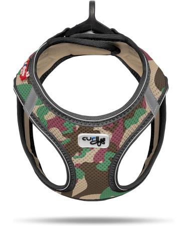 Buy Curli D-Ring Buckle Vest Harness Camo S - Stylish & Secure Dog Gear for International Shipping - Buy Online on GoSupps.com