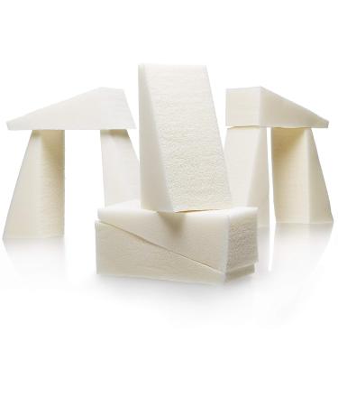 50x Triangular Makeup Blender Sponges - Latex Foundation Applicators | Washable Cosmetics Sponges by Fantasia - Perfect for Cream & Liquid - Buy Online on GoSupps.com