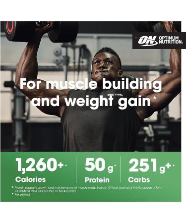 Optimum Nutrition Serious Mass Protein Powder High Calorie Weight Gainer 2.73 kg - Chocolate Peanut Butter, 25 Vitamins & Minerals, Creatine, Glutamine | 8 Servings - Buy Online on GoSupps.com