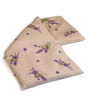 Spelled pillow 50x20cm large 3 -chamber - country house style romance - grain pillow Dinkelkorn - heat pillow and cold pillows (20x50 cm) Landhaus Romantik