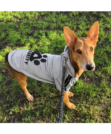 Dolahovy Dogs Hoodie - Stylish Winter Sweater Vest for Small & Medium Dogs Cats | Cozy Autumn Pet Outfit for Chihuahuas & Teddy Breeds - Size 3XL Gray - Buy Online on GoSupps.com