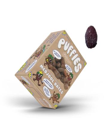 Puffies by Bohemian Dates | Whole Medjool Dates | Fresh Grown Fruit | No Added Sugar | Soft, Chewy, Caramel Flavor 2 lbs