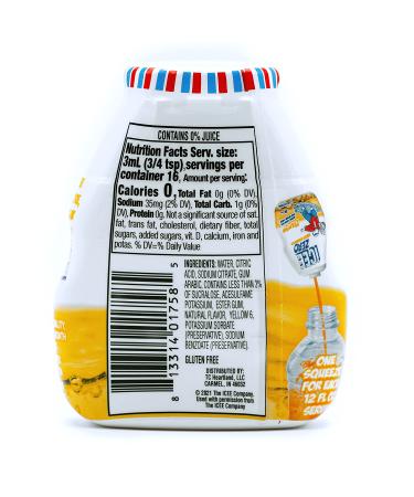 ICEE Zero Calorie Mango Liquid Water Enhancer Drink Mix - Sugar Free, Natural Flavor Drops - 4 Pack (1.62 Fl Oz Concentrate) - Buy Online on GoSupps.com