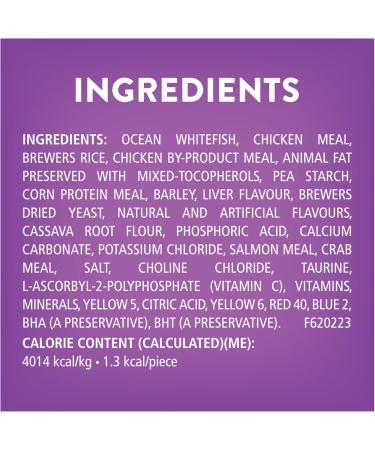 Friskies Party Mix Cat Treats Kahuna Crunch with Real Ocean Whitefish - 454 g Cannister (1 Pack) 454 g (Pack of 1) - Buy Online on GoSupps.com
