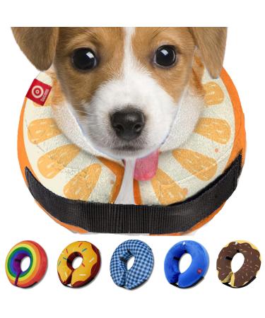 Ducomi inflatable hinges of the dog and cat - for operations relaxation of the animal - freedom of movements and visibility - prevents scratches and bites (apple m) m apple
