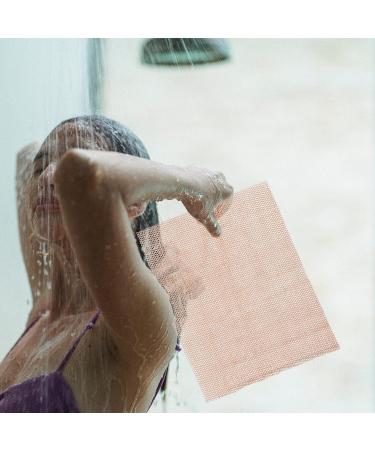 Premium Bath Towel Back Scrubber | Exfoliating Body Scrubber for Men & Women | Nylon Shower Back Scrubber - Buy Online on GoSupps.com