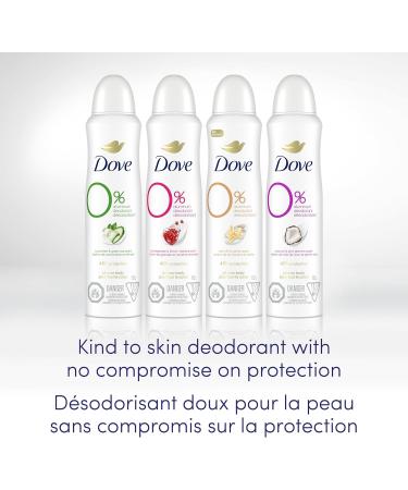Dove 0% Aluminum Free Whole Body Deodorant Dry Spray for Women with 1/4 Moisturizers for Soft Comfortable Skin Oat Milk & Vanilla Scent 113g - Buy Online on GoSupps.com
