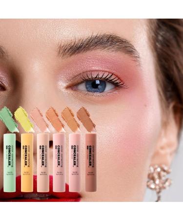 Concealer Stick Makeup | 6 Shades Full Coverage Concealer | Face Neutralizer for Finished Skin Types Natural Camoufle Blemishes - Buy Online on GoSupps.com