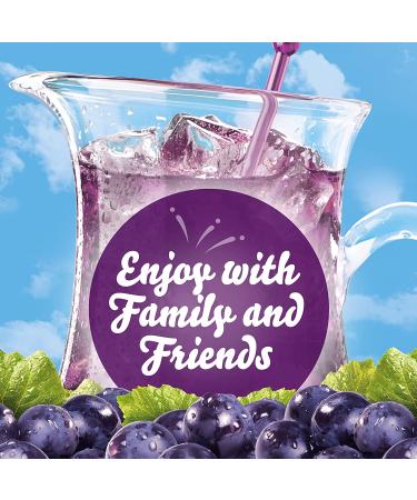Crystal Light Sugar-Free Concord Grape Drink Mix - 6 Count Pitcher Packets - Low Calories (Pack of 1) - Buy Online on GoSupps.com