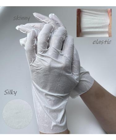 Elastic Skinny Hand Mask - 10 Pairs Serum-Infused Moisturizing Gloves for Dry Skin Repair | International Shipping Available - Buy Online on GoSupps.com