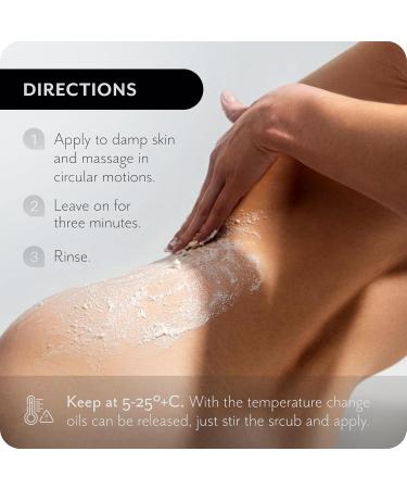 Exfoliating Body Scrub with Sea Salt & Coconut - Nourishing Restores Cleanser Body Balm - Home Spa Care Vegan Organic (10.58 Oz Coconut) Coconut 10.58 Ounce (Pack of 1) - Buy Online on GoSupps.com