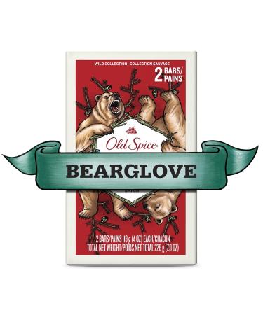 Buy Old Spice Wild Collection Bearglove Men's Bar Soap - 2 Count | International Shipping Available - Buy Online on GoSupps.com