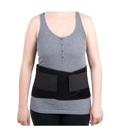 Roscoe Medical-BB9812 Lumbar Support Belt for Lower Back Pain Relief - Large (33-44) - Promotes Spine Alignment & Posture - Buy Online on GoSupps.com