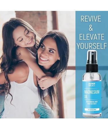 Organic Magnesium Oil Spray with Dead Sea Salt | Pure & Potent Formula for Superior Absorption - Buy Online on GoSupps.com