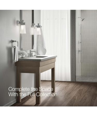 Kohler 27399-4K-CP RIFF Widespread Bathroom Sink Faucet Polished Chrome Wide Spread Faucet 1.0 GPM Polished Chrome - Buy Online on GoSupps.com