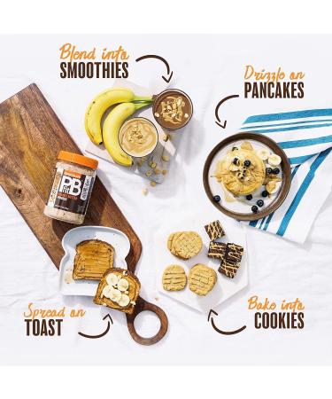PBfit Peanut Butter Powder - Original & Chocolate - 87% Less Fat Gluten Free All Natural Nut Butter Spread - Powdered Peanut Butter from Real Roasted Peanuts - 425g (Pack of 2) - Buy Online on GoSupps.com