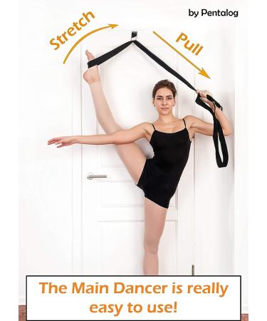 Main Dancer Stretch Band for Leg Flexibility - Ideal for Ballet, Dance, and Gymnastics - Home Exercise Equipment - Perfect Gift - Made in Europe - Buy Online on GoSupps.com