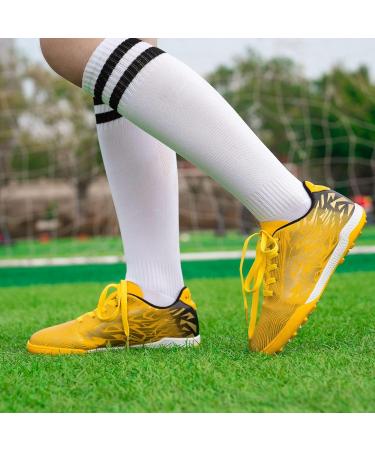 Sainilei Children Soccer Shoes - Boys FG/AG Outdoor Football Shoes & Men's TF Professional Training Shoes 30 EU S2325TF GOLD - Buy Online on GoSupps.com