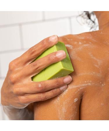 Ethique Natural Bodywash Bar - Eco-Friendly, Vegan, Plastic-Free, Matcha Lime Lemongrass - 4.23oz - Buy Online on GoSupps.com