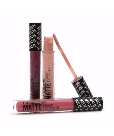L.A. Colors Matte Liquid Lip Color - 1 Ounce | Long-lasting Perfection - Buy Online on GoSupps.com