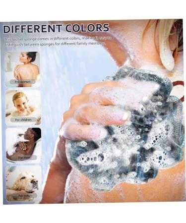 Didiseaon 3 Pcs Bath Ball & Sponge Set - Body Scrub Loofah for Women - Travel Friendly Shower Scrubber & Bath Wipe - Buy Online on GoSupps.com