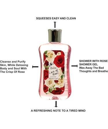 Spa Gift Baskets for Women & Girls - Deluxe Bath and Body Kits with Rose Scented Shower Gel Bubble Bath Body Lotion Bath Salt and Heart Bath Bomb - Buy Online on GoSupps.com