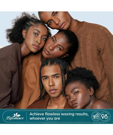  Lifestance Lifestance 450g Chamomile Wax Beads Formulated for Beginners Wax Beads with 10 Wooden Spatulas for Hair Removal - Buy Online on GoSupps.com