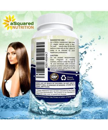 Max Strength 10000mcg Biotin Supplement for Skin, Hair, Nails & Energy - 180 Capsules - Buy Online on GoSupps.com