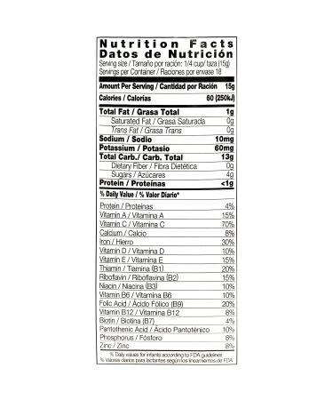 Gerber Baby Cereal Nestle Nestum Multicereal with Prune 9.5oz - Pack of 1 - Buy Online on GoSupps.com