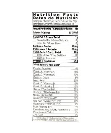 Nestle Nestum Infant Cereal Multicereal with Prune 9.5 OZ - Pack of 3 - Buy Online on GoSupps.com
