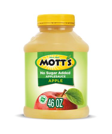 Mott's No Sugar Added Applesauce, 46 Ounce Jar