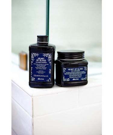 Davines Heart of Glass Silkening Shampoo - Nourishing Blonde Care 8.45 Fl Oz - Buy Online on GoSupps.com