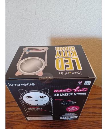 Love Ellie LED Lighted Kitty Swivel Mirror - Illuminate Your Beauty with Style - Buy Online on GoSupps.com