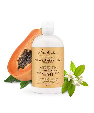 SheaMoisture Frizz Control Shampoo - Papaya & Neroli, 13 fl oz | Hydrating Hair Care - Buy Online on GoSupps.com