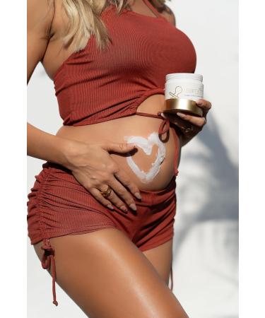 SAMION TUMMY STRETCH MARK CREAM Stretch mark cream intensive head care relieves the feeling of tension 200ml vegan - Buy Online on GoSupps.com