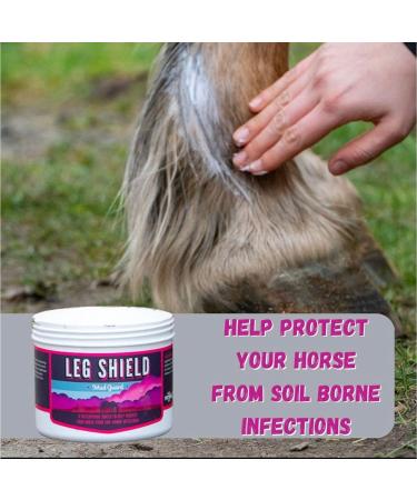 Thomas Pettifer & Co. Leg Shield Antiseptic Horse Mud Guard 400g | Waterproof Shield against Mud for Horses | Protect Against Soil-Borne Infections |400g - Buy Online on GoSupps.com