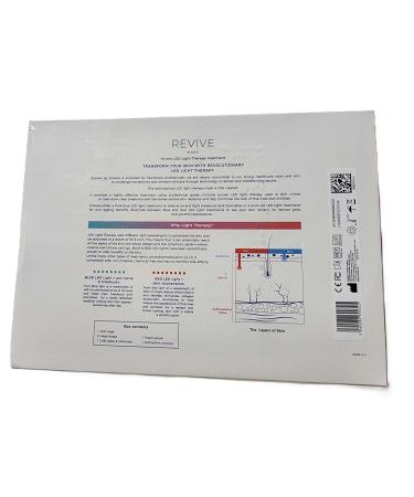 Revive LED Mask for Blemish Prone Skin | Red & Blue Light Therapy for Fine Lines - Shop Internationally - Buy Online on GoSupps.com