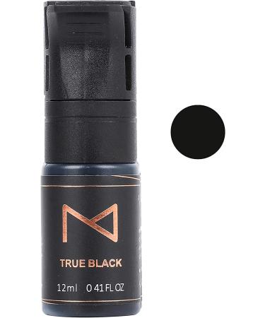 Mellie Microblading M Cosmetic LIQUID Pigment 12ml for Eyebrows - True Black - Medical Grade - Professionals Only - Buy Online on GoSupps.com