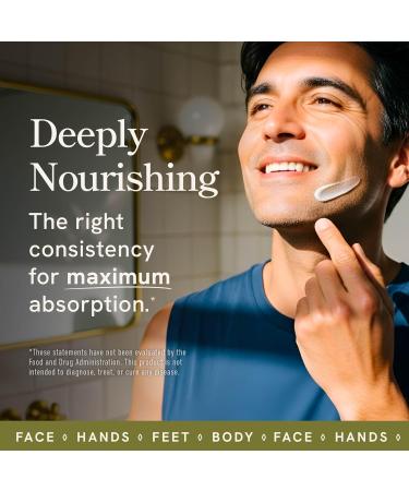 Beef Tallow Balm for Men | Face & Body | Men s Beef Tallow for Skin Health & Barrier Support | Unscented | Moisturizing Face Body & Hands Balm with Organic Beeswax | Grass-Fed & Cruelty-Free | 2 oz - Buy Online on GoSupps.com