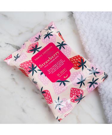 Facial Cleansing Wipes 4 Pack - Citrus, Strawberry, Coconut & Watermelon | Gentle Makeup Remover | 120 Towelettes by Beauty Concepts - Buy Online on GoSupps.com