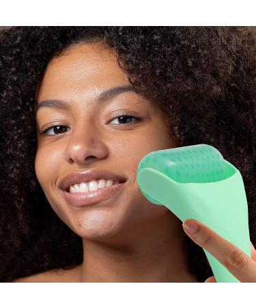 BAIMEI Ice Roller and Gua Sha Facial Tools Set - Green | Reduce Puffiness, Migraine Pain Relief - Buy Online on GoSupps.com