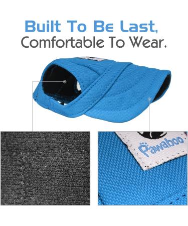 Pawaboo Adjustable Dog Baseball Cap XL Blue - Sun Protection Outdoor Sport Hat for Small Dogs with Ear Holes - Buy Online on GoSupps.com