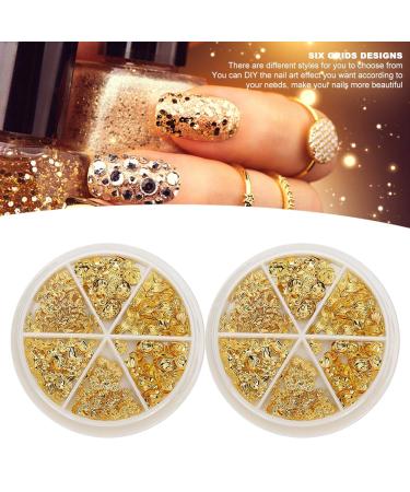 Glossy Metal Nail Decoration | Premium Nail Art Tools for Manicure - International Shipping - Buy Online on GoSupps.com